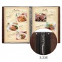 孔夾款木製菜單本(B4-8P)